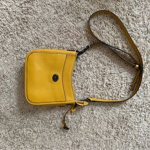 Coach Yellow Crossbody Bag